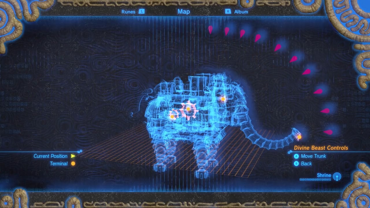 Breath of the Wild Vah Ruta Terminal Locations VG247